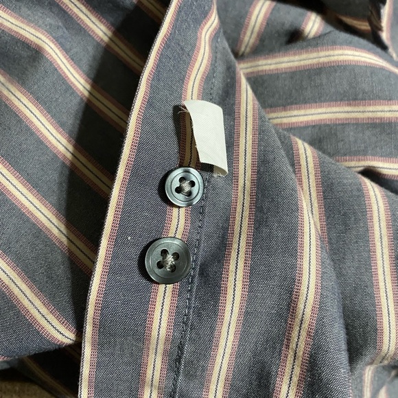 Concepts By Claiborne Men's Button Up Long Sleeve Shirt Size 16-1/2 (34-35) - Picture 9 of 16